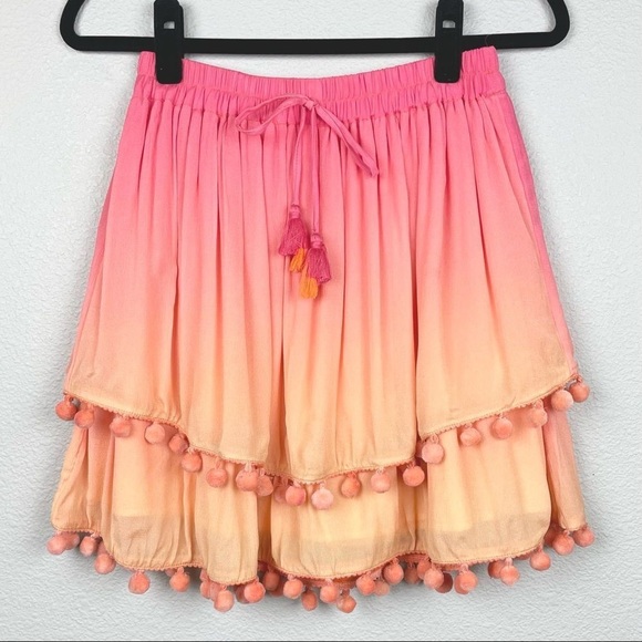 Majorelle Calypso Pom Pom Skirt Ombré Multi - Picture 3 of 3